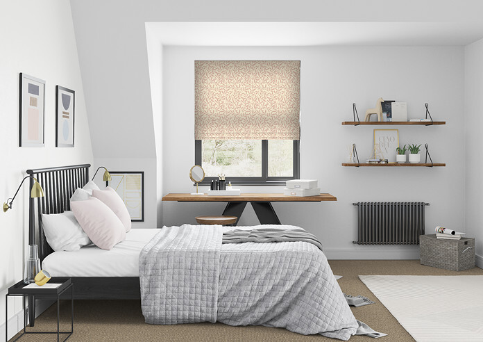 Abele, Blush - Twist&Fit Roman Blind - Image 5